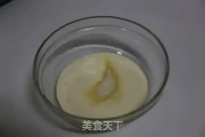 Make Mango green ice cream step 1