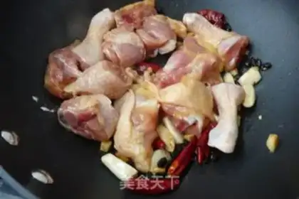 Make The bitter one burns chicken legs step 4