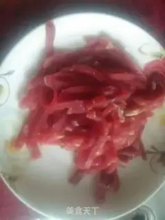 Make Dried beef silk step 0