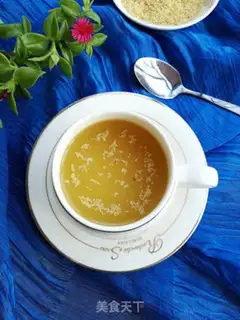 Make Wheat honey tea step 3