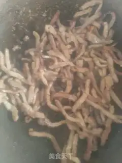 Make Dried beef silk step 3