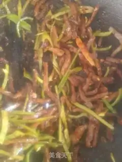 Make Dried beef silk step 4