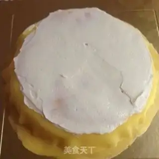 Make Mango lasagna cake step 5