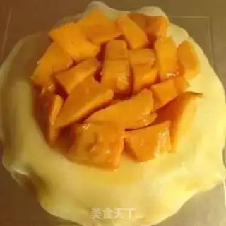 Make Mango lasagna cake step 6