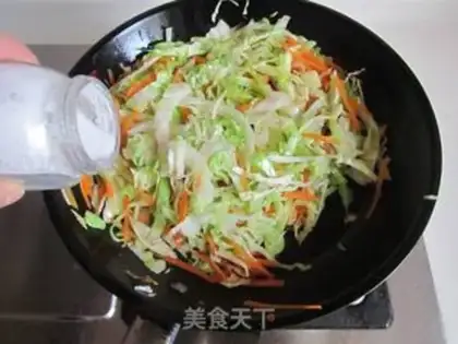 Make Carrot and cabbage step 4