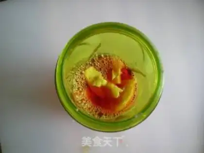 Make Fruit marshmallow shakes step 2