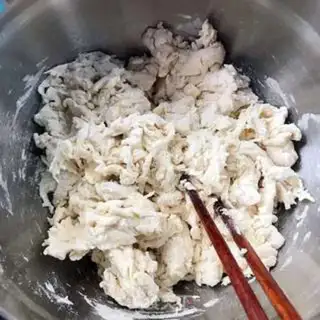 Make Sausage rabbit rolls step 2