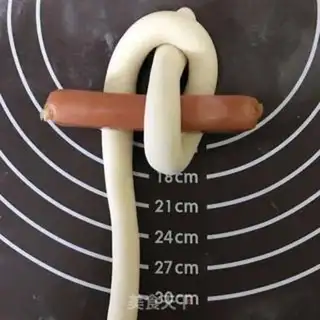 Make Sausage rabbit rolls step 9