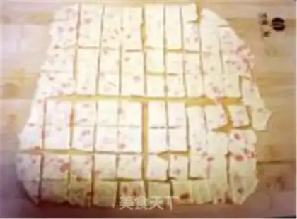 Make Ham square bread step 9