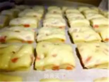 Make Ham square bread step 11