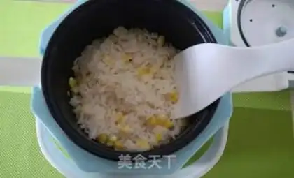 Make Coconut mango corn step 6