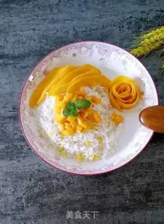 Make Coconut mango corn step 7