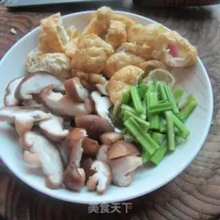 Make Tofu-burned mushrooms step 0