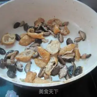 Make Tofu-burned mushrooms step 3