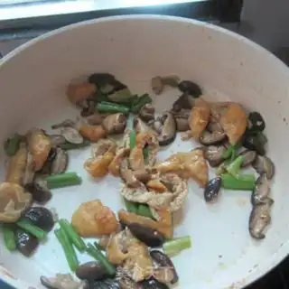 Make Tofu-burned mushrooms step 6