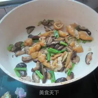 Make Tofu-burned mushrooms step 7