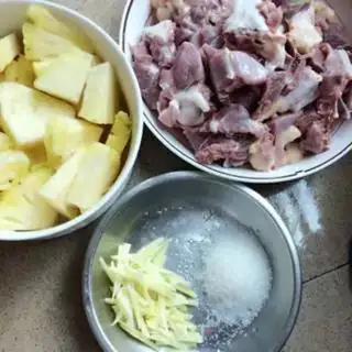 Make Sweet pineapple duck step 0