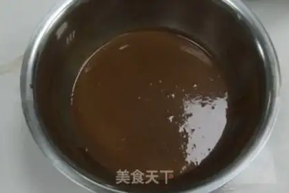 Make Chocolate cotton cake step 3
