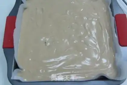 Make Chocolate cotton cake step 7