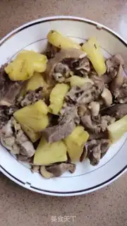 Make Sweet pineapple duck step 6