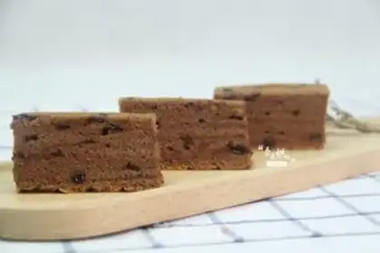 Make Chocolate cotton cake step 9