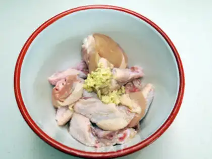 Make Korean garlic fried chicken step 0