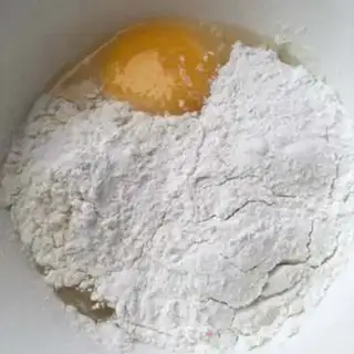 Make Woodfish pancakes step 1