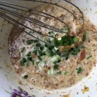 Make Woodfish pancakes step 4