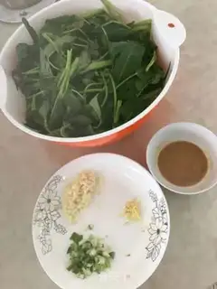 Make Tofu cream and emptiness step 0