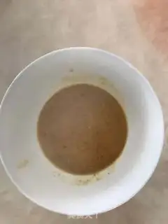 Make Tofu cream and emptiness step 2