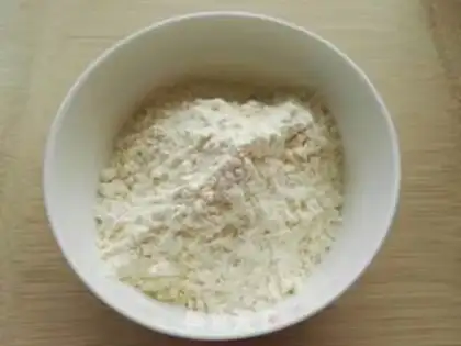 Make Cracked pea powder step 0