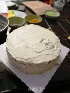 Make Rose cake step 3