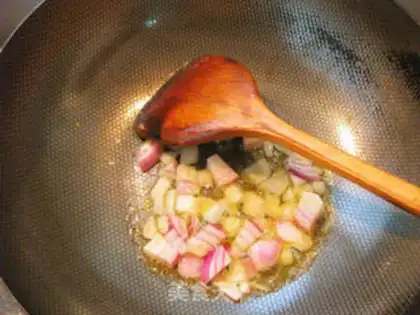 Make ♪ The veggie ♪ step 2