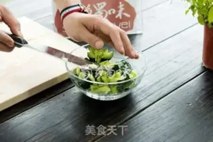 Make Cold cucumber step 1