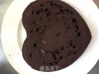 Make A rose black forest cake step 17