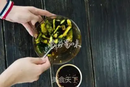 Make Cold cucumber step 3