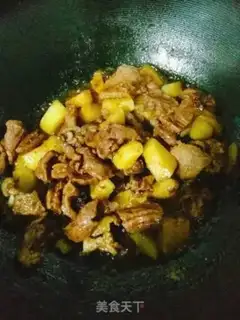 Make Beef stew potatoes step 3