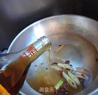 Make White burning shrimp step 2