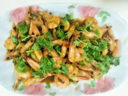 Make Shrimp oily step 2
