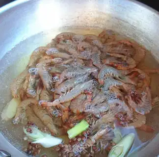 Make White burning shrimp step 3