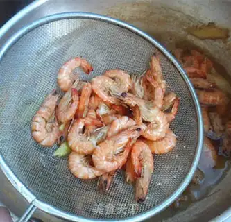 Make White burning shrimp step 4