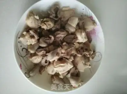 Make Chicken stew mushrooms step 3