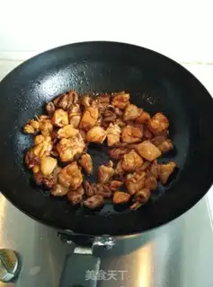 Make Chicken stew mushrooms step 6