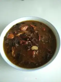 Make Chicken stew mushrooms step 9
