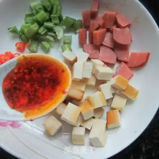 Make Sausage tofu step 2