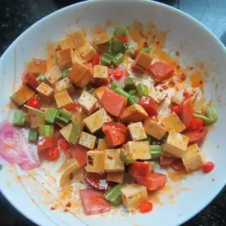 Make Sausage tofu step 4