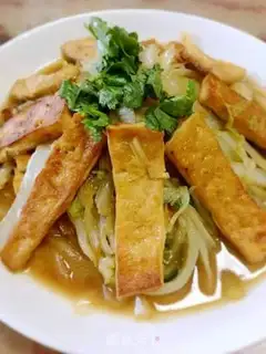 Make Fried tofu cabbage step 6