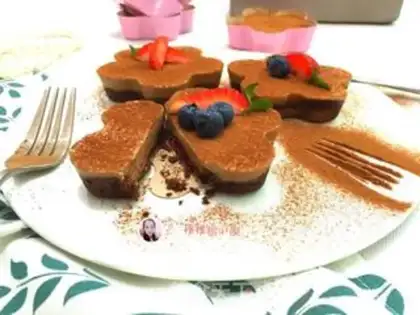 Make Chocolate mousse step 17