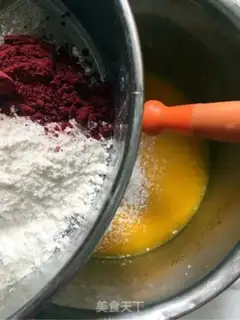 Make Red velvet cake step 4