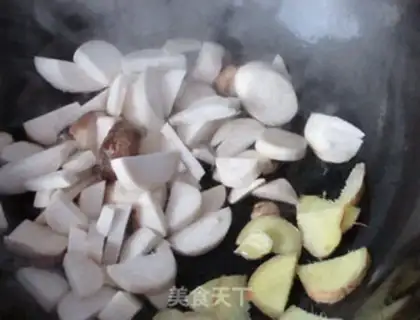 Make Oatmeal with salmon mushroom soup step 4